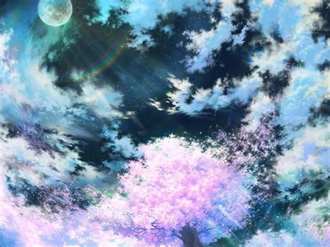 Cherry Blossoms Anime Scenery Wallpapers - Top Free Cherry Blossoms Anime Scenery Backgrounds ...