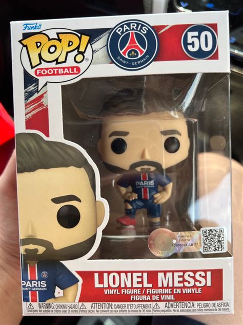 Funko pop: Lionel Messi, Hobbies & Toys, Toys & Games on Carousell