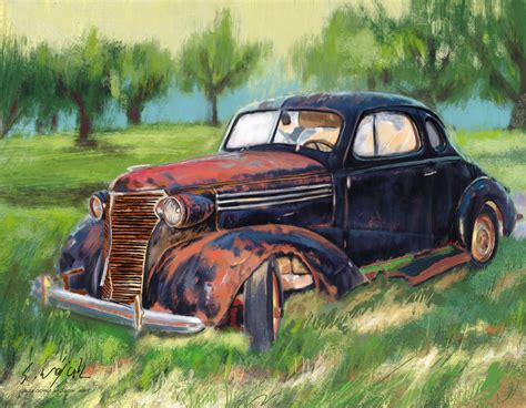 ArtStation - Old Rusty Car