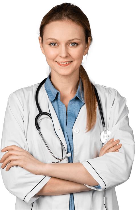Female Doctor Smiley Coat Hospital Stethoscope PNG | Female doctor ...