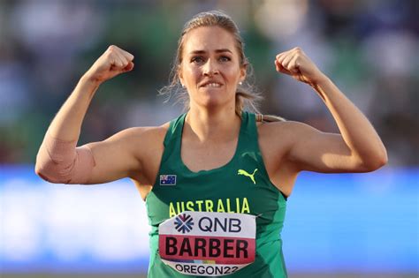 World athletics championships 2022: Kelsey-Lee Barber wins javelin gold ...