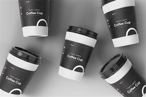 Take Away Coffee Cup Mockup Graphic by prextheme · Creative Fabrica