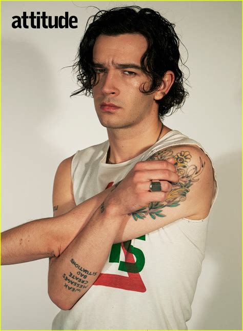 The 1975's Matt Healy Says He's an 'Aesthete,' Would Kiss Men But Not ...