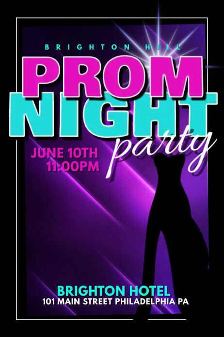 Prom Template | PosterMyWall