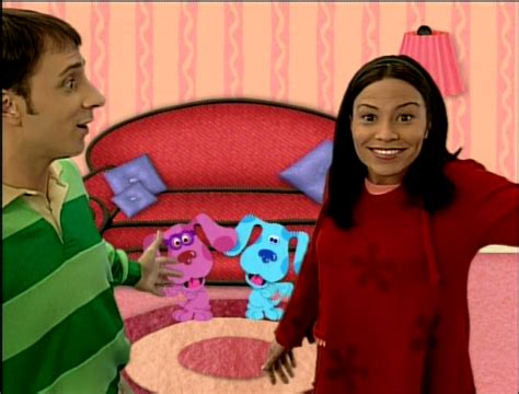 Blue's Clues Magenta Gets Glasses With Steve And Miranda. | Blue’s clues, Blue's clues and you ...