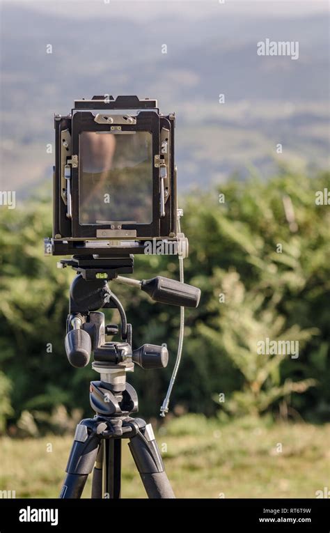 landscape photography with large format camera Stock Photo - Alamy