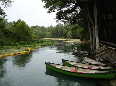 Wekiva Springs Marina Canoe