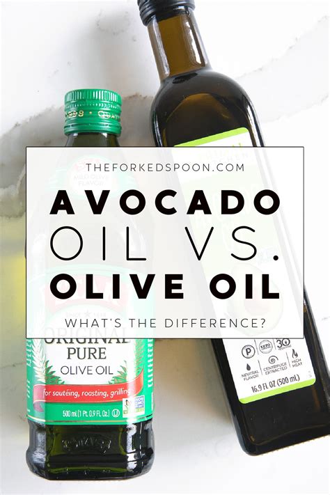 Avocado Oil vs. Olive Oil: What’s the Difference? - The Forked Spoon