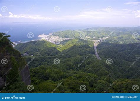 Coastline in Japan stock photo. Image of green, tourism - 32024902