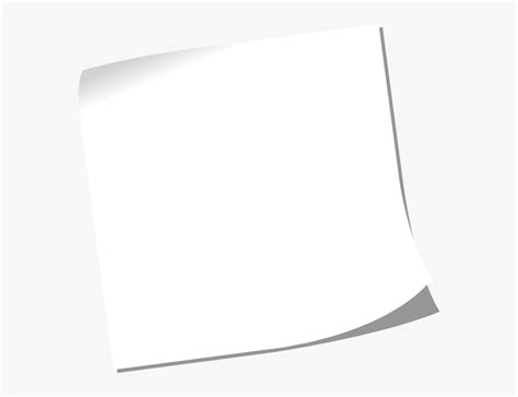 Post It Note Png - White Sticky Note Png, Transparent Png , Transparent Png Image - PNGitem