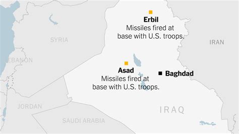 Maps: How the Confrontation Between the U.S. and Iran Escalated - The New York Times