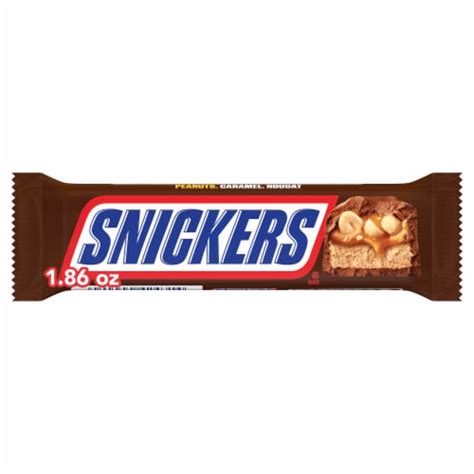 Snickers Football Milk Chocolate Candy Bar Full Size Bar, 1.86 oz ...