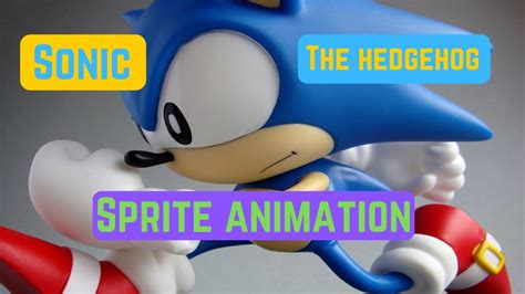 Sonic Sprite Animation - YouTube