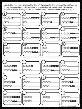 Number Rack Worksheets