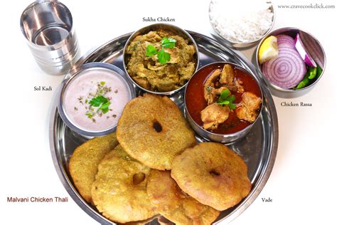 Malvani Chicken Thali Recipes – Crave Cook Click