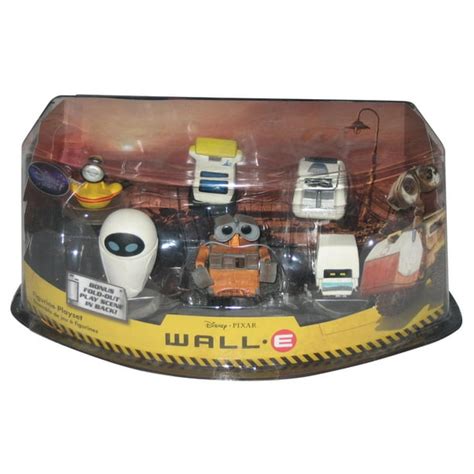 Disney Pixar Store Wall-E Figurine Toy Figure Playset - (6 Figures) - Walmart.com - Walmart.com