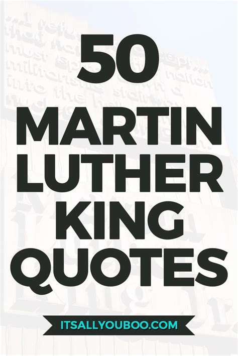 50 Powerful Dr. Martin Luther King Jr. Quotes | Martin luther king jr ...