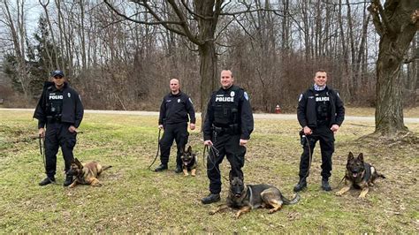 Akron Adds Four K-9s to Growing Ranks of Police Department