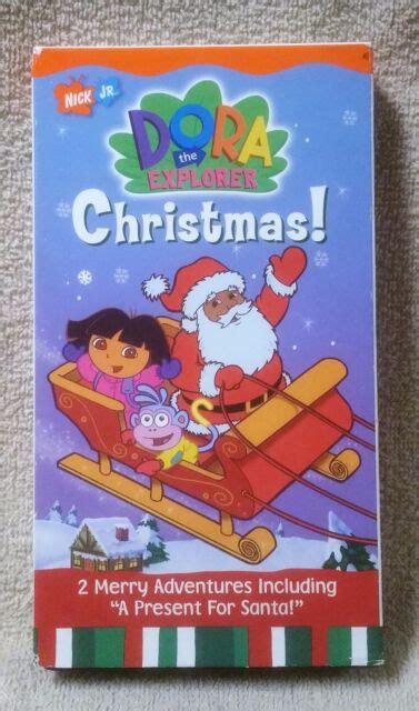 Dora The Explorer Christmas Nick Jr Cartoon Vhs Movie Collection | Images and Photos finder