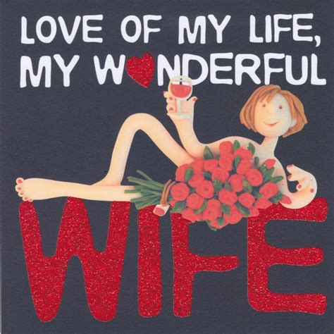 Wonderful Wife Greeting Card - Love Of My lIfe - Holy Mackerel - CardSpark