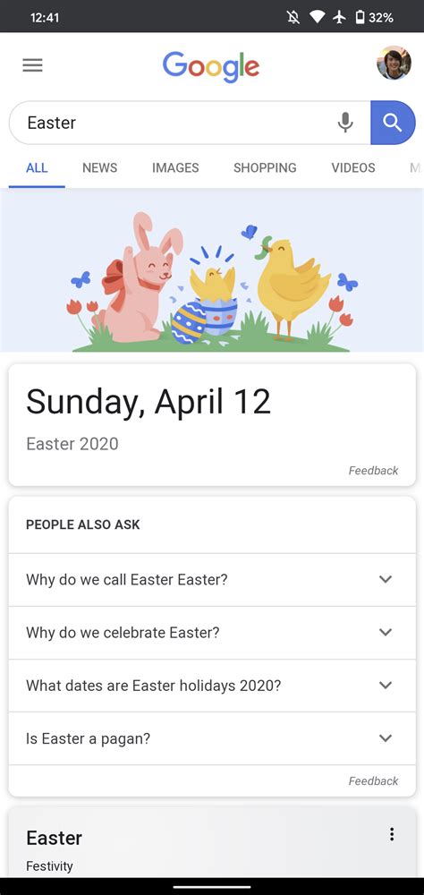 Google Search gains actual Easter eggs to mark Easter - 9to5Google