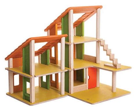 Plan Toys Chalet Dollhouse | Plan toys, Doll house, Furniture