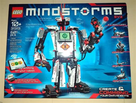 LEGO MINDSTORMS ROBOT Robotics Programming Kit EV3 Set 31313 100% ...