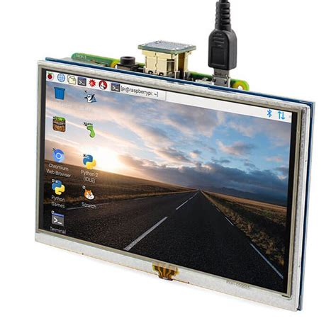 $40 Elecrow 5" HDMI Raspberry Pi Display Features Backlight Control, a ...