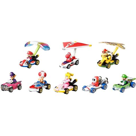 Hot Wheels Mario Kart Collector Set - 8pk | Mario kart, Hot wheels ...