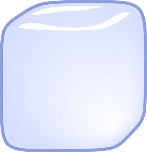 Open full size Ice Cube Icon Png - Bfdi Ice Cube Body. Download ...