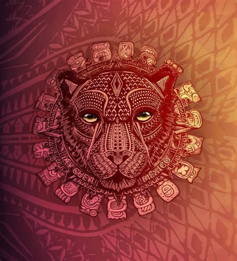 Jaguar Maya, Beast Logo, Aztec Tattoos, Gorilla Tattoo, Chicano ...