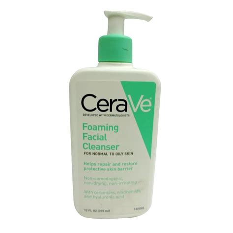 Cerave Foaming Facial Cleanser 12 Oz (Pack of 2) - Walmart.com ...