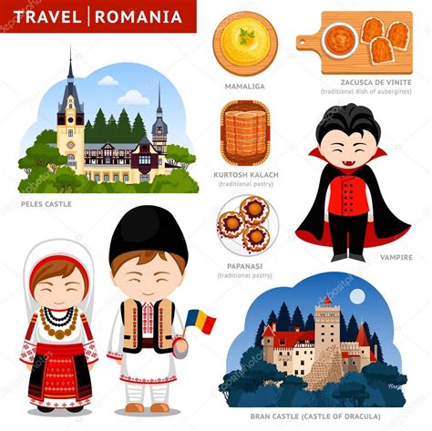 Travel to Romania — Stock Vector © arizona--dream #169900022