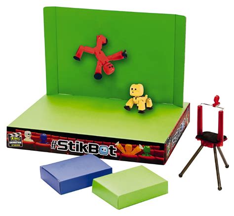 Technologie - green screen - Stikbot - reuze dino - filmset - per set - Baert