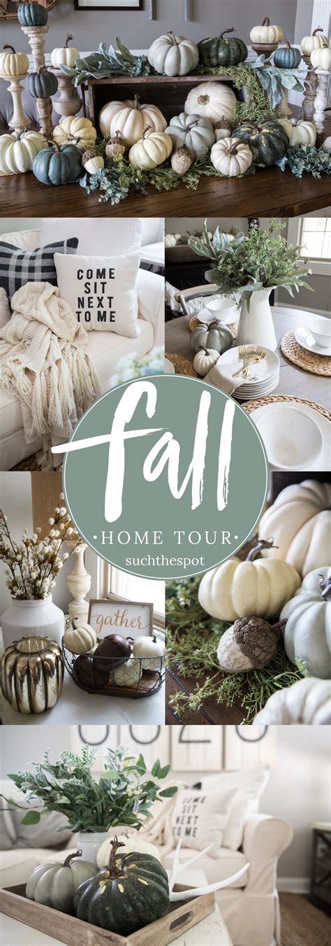 Fall Decor Ideas and Inspiration for Using Neutral Colors | Fall Home Tour