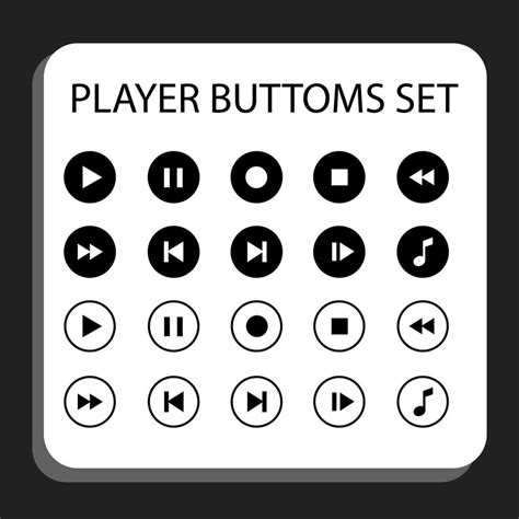 Music Buttons icons design vector illustration, 21054745 Vector Art at Vecteezy