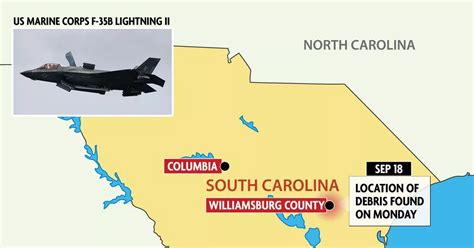 F-35 fighter jet: Map shows how far $150million jet flew pilotless ...