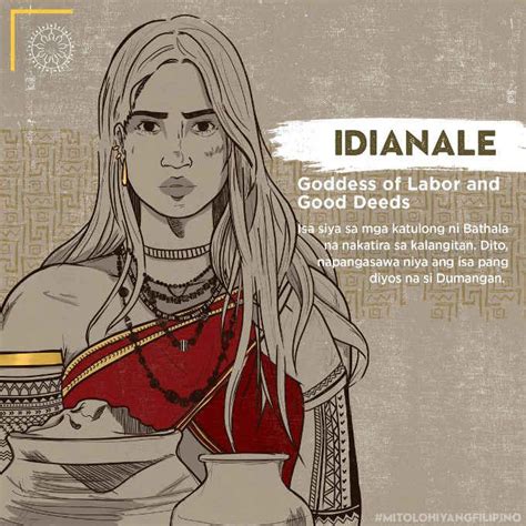 Idianale is one of the servants of Bathala who lives in the sky. Here, she married another ...