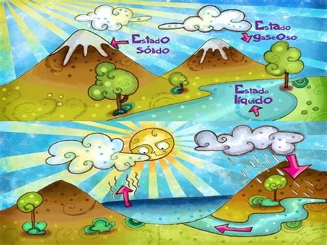 El ciclo del agua para niños