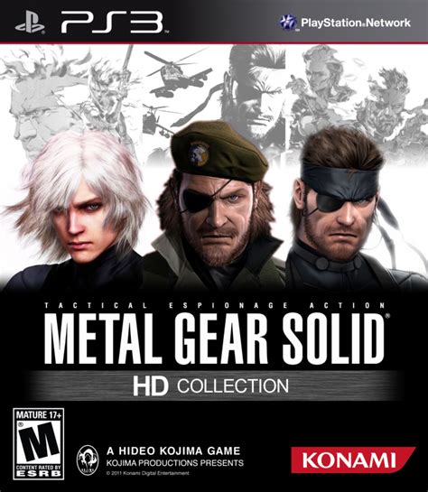 Metal Gear Solid HD Collection PlayStation 3 Box Art Cover by homero34