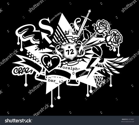 Chaos Stock Vector Illustration 3074807 : Shutterstock