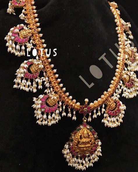 Classic Temple Jewellery From Lotus Silver Jewellery ~ South India Jewels