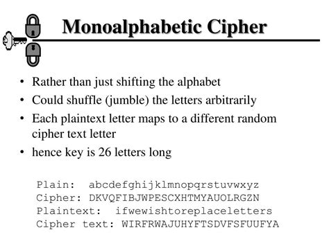 PPT - Monoalphabetic Cipher PowerPoint Presentation, free download - ID:1744756