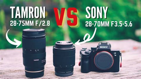 Tamron 28-75 vs Sony 28-70 Kit Lens for Full Frame a7iii & a7c - Comparison Test Footage - YouTube