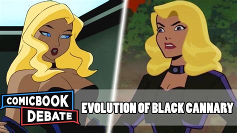 Evolution of Black Canary in Cartoons in 8 Minutes (2018) - YouTube