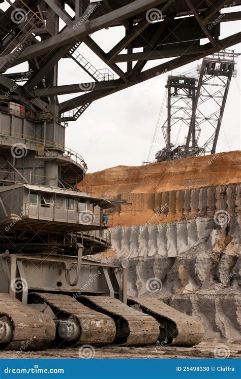 Detail of a Very Large Bucket Wheel Excavator Editorial Image - Image ...