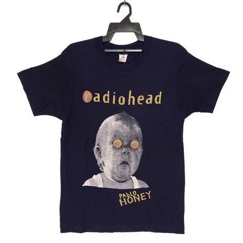 Rare!! Vintage 1990s RADIOHEAD Pablo Honey Tour Tee | Radiohead Pablo Honey Tour Promo T-shirt ...