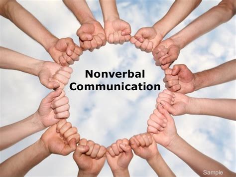 Nonverbal communication