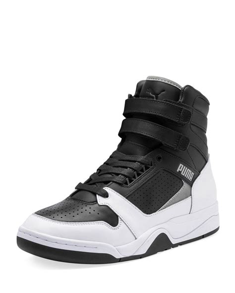 Lyst - PUMA Men's Palace Guard Moto - X High - Top Sneakers in Black ...