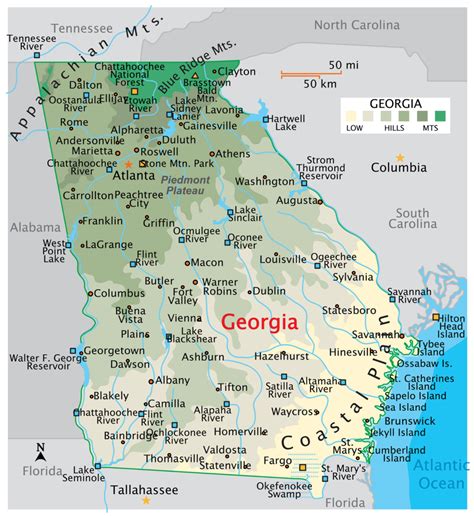 Maps Ga Counties Georgia Counties Map Get Directions Maps And | Sexiz Pix